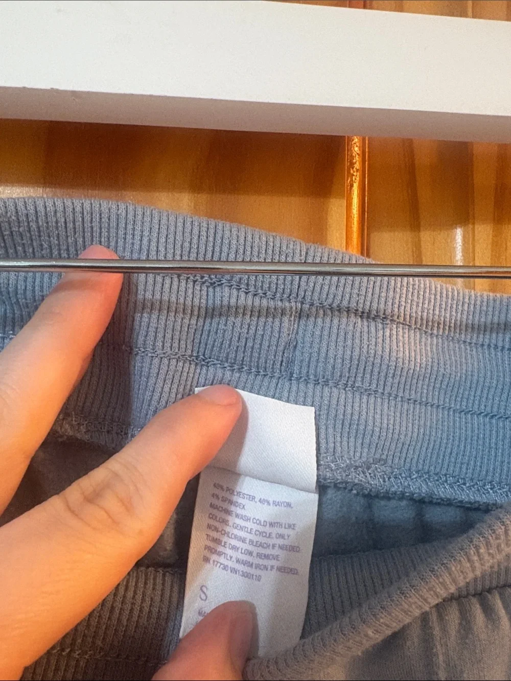 Stars Above Size Small Blue Jogger Sweatpants - Picture 6 of 8